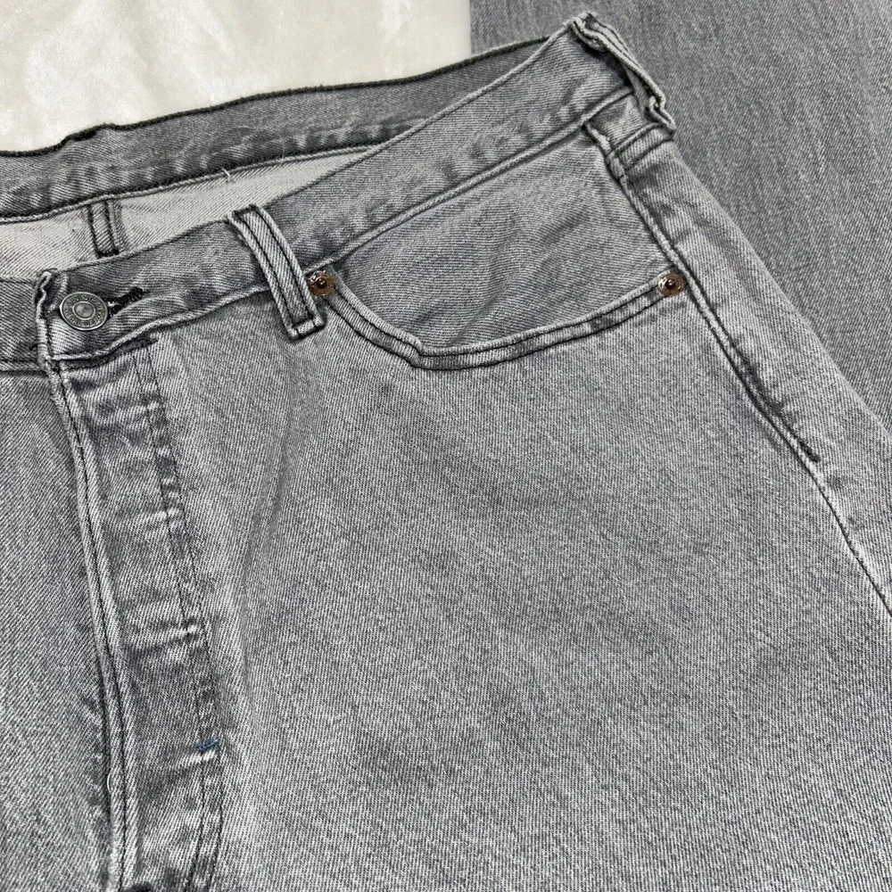 NWT Levi's 501 Original, Grey Denim Mens 36x36‎